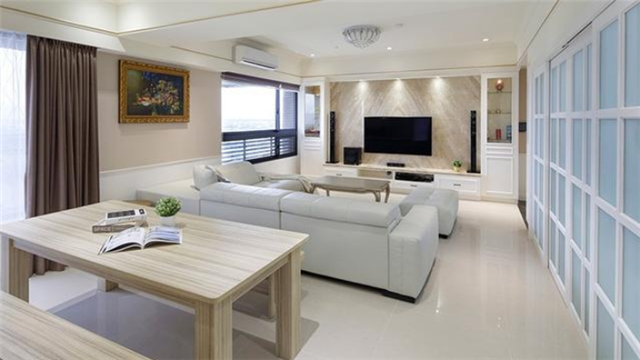 160平古典优雅退休家居装修 每一个空间都尽显高贵网友：这才叫设计