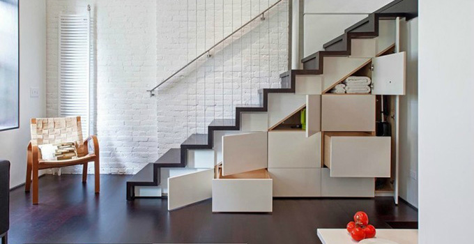 楼梯的7种装修设计 能为家里节省不少空间呢！